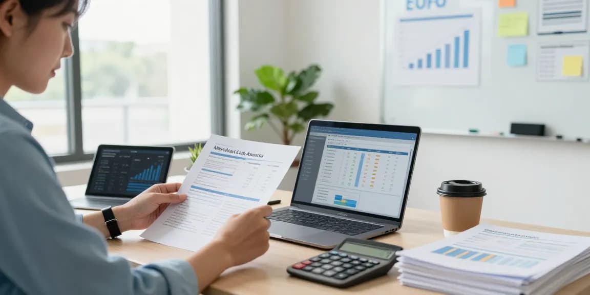 Understanding merchant cash advance pros and cons in a modern office.