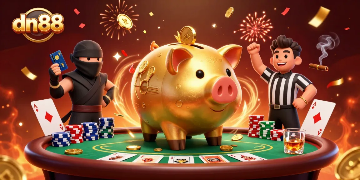 Spin to win with dn88's exciting casino experience showcasing animated characters and gaming elements.