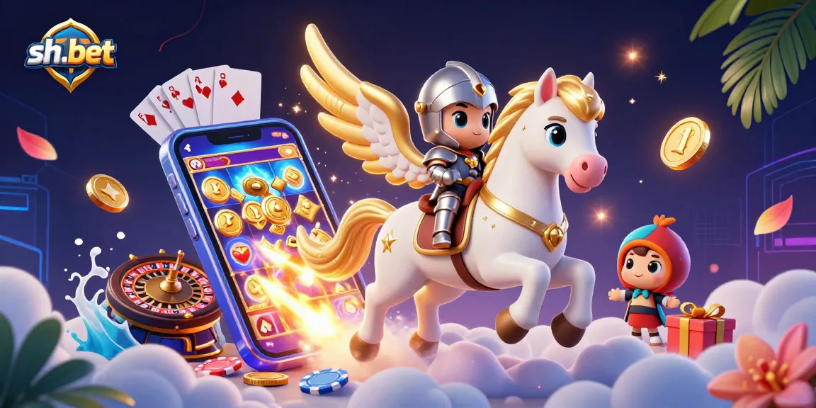 Experience exciting gameplay at sh-bet with swirling stardust and captivating casino action.