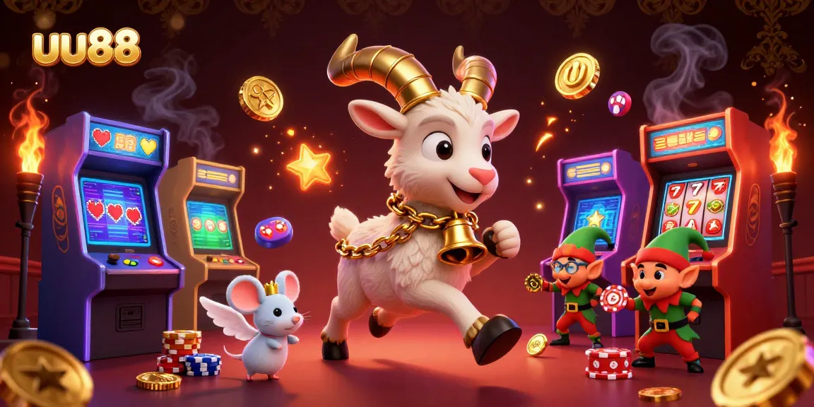 Experience thrilling gameplay of uu88 with 3D characters engaged in lively casino action.