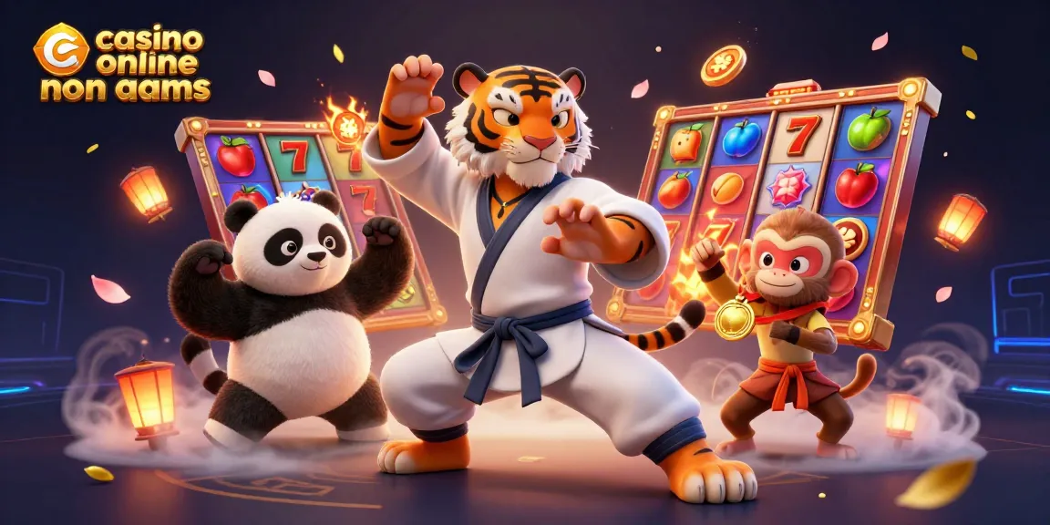 Engage with exciting casino online non aams gameplay featuring colorful slot reels and vibrant characters.
