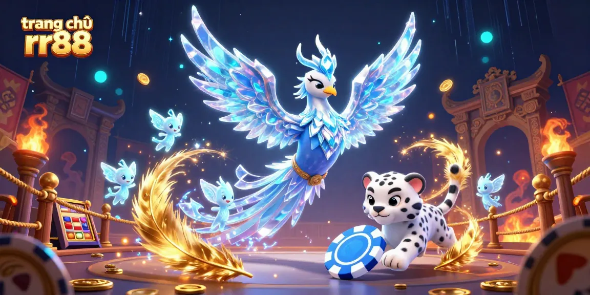 Experience excitement at trang chủ rr88 with an enchanting 3D scene showcasing vibrant fantasy elements and thrilling gameplay.
