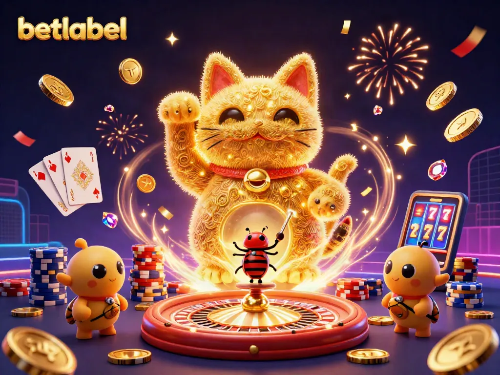 Experience immersive casino excitement with betlabel's dynamic visuals featuring vibrant gaming elements.